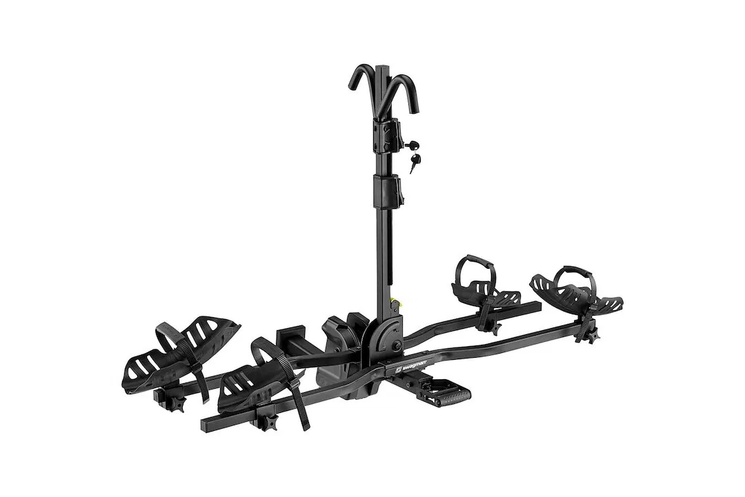 67689 – SWAGMAN Bike Rack, 2 Inch Receiver Hitch Mount Holds 2 Bikes Up To 80 Pound Weight Per Bike Capacity Bike Whe...
